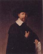 REMBRANDT Harmenszoon van Rijn Portrait of Marten Looten oil painting picture wholesale